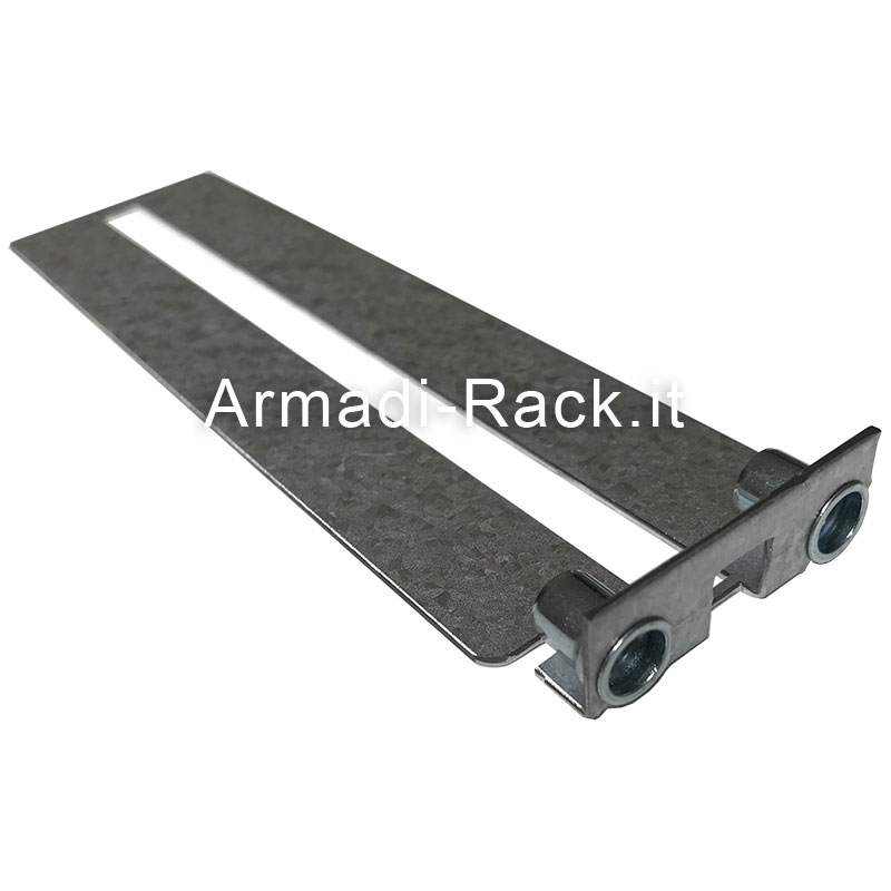 Set di 2 Supporti per Mobili Fai da Te Montaggio a Parete (LxA) 50x20 cm 2  Staffe in Acciaio per Mensole/Piani di Appoggio - Nero opaco