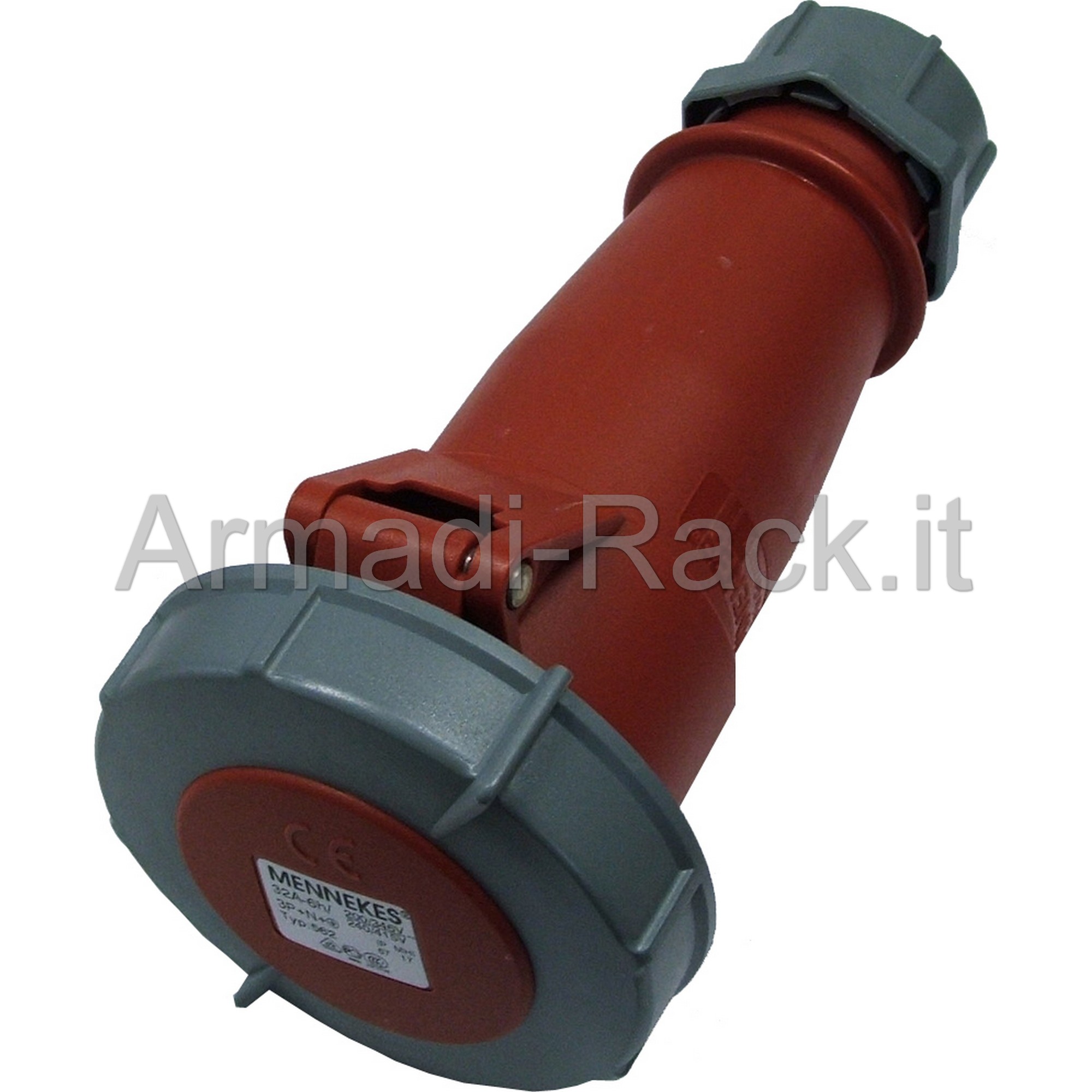 Presa volante mennekes 3p+n+t 380v 32a ip67