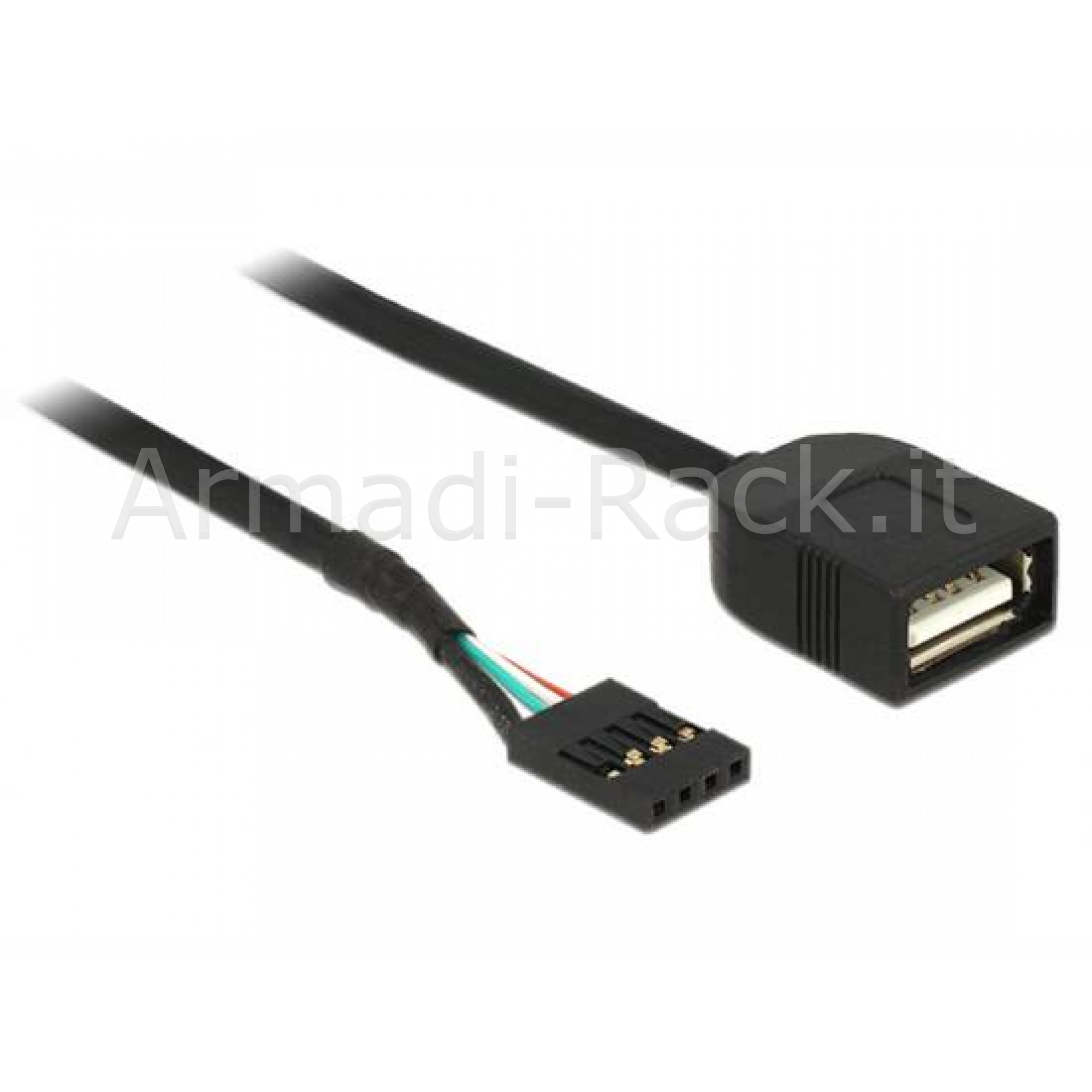 Cavo adattatore usb 2.0 femmina - pin 4 poli cm 40