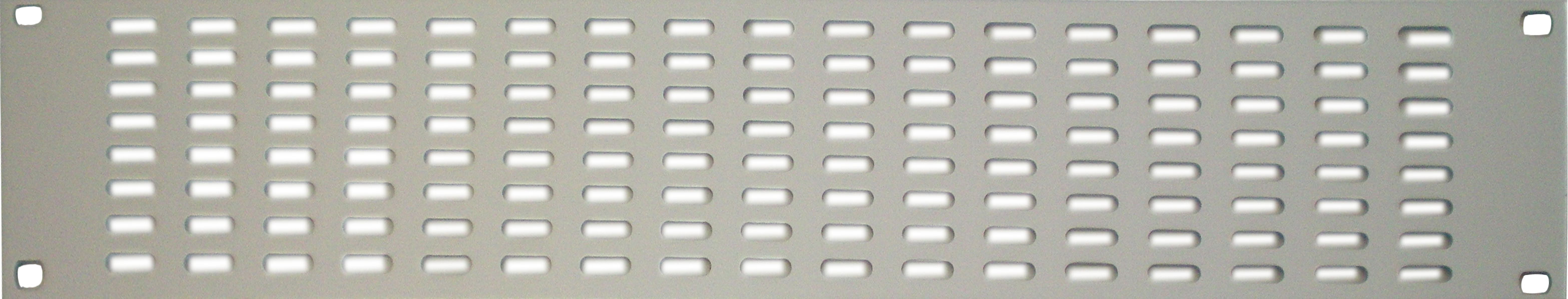 Piastra chiusura frontale in alluminio anodizzato naturale, pannello...