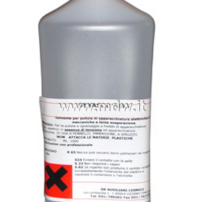 DETERGENTE SGRASSANTE 1 LT. PER MACCHINE DA SCRIVERE E FOTOCOPIATORI