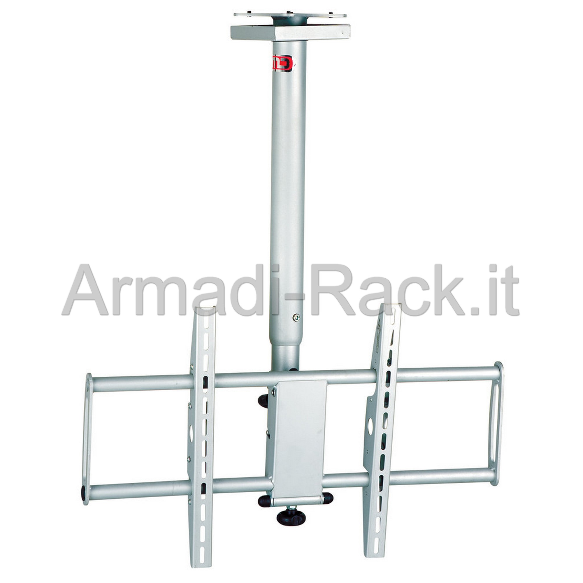 Supporto universale da soffitto telescopico ed inclinabile per monitor...