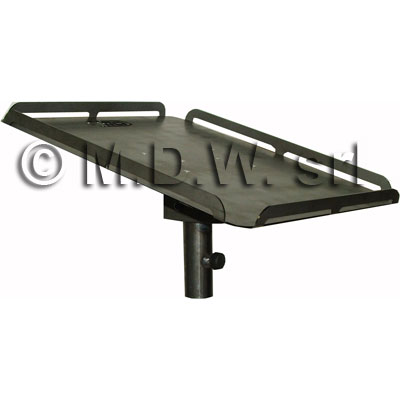 Supporto piano 42 x 36 mm. per videoproiettori, inclinabile di +/-...