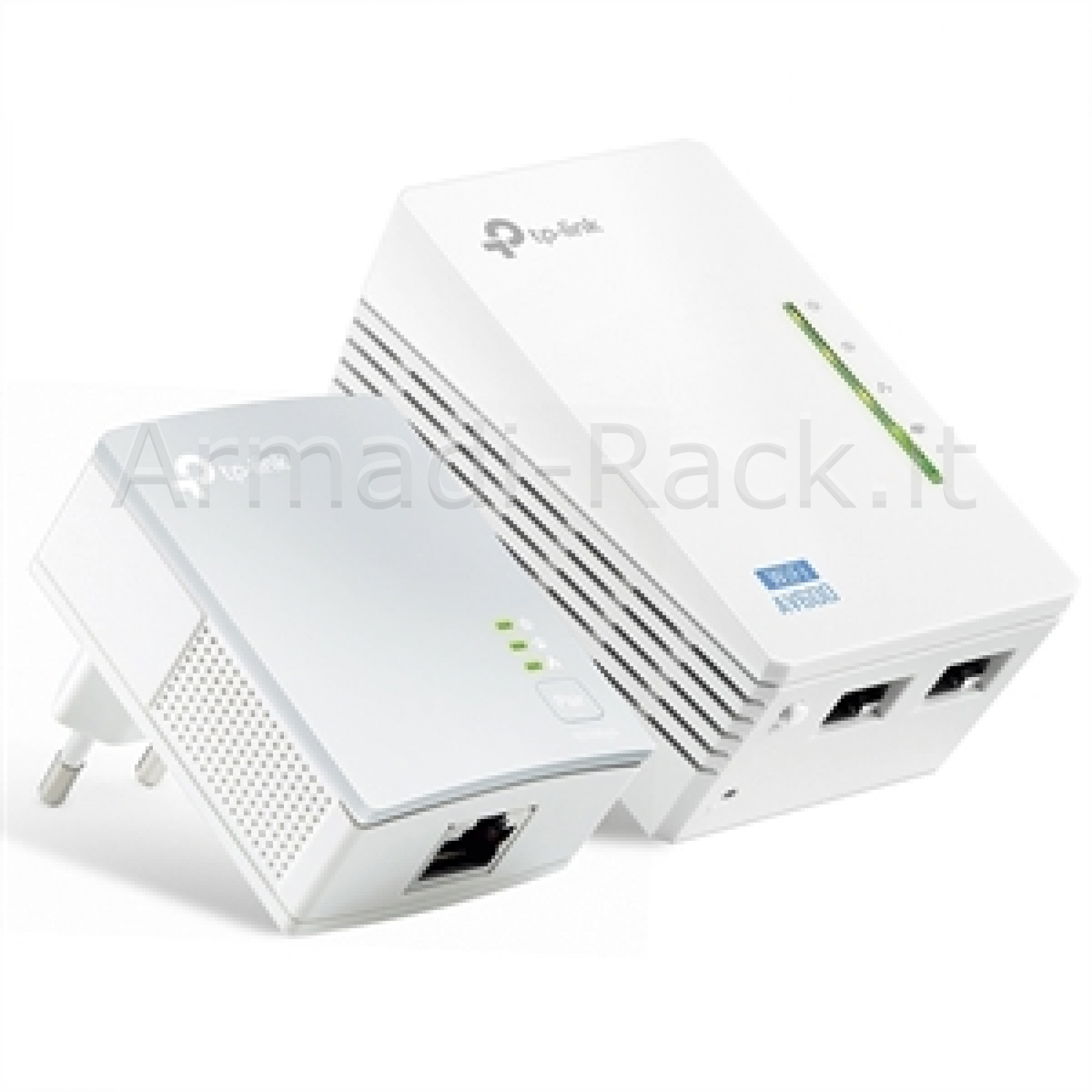 Starter kit powerline av500 wireless n300mbs con 2 porte ethernet
