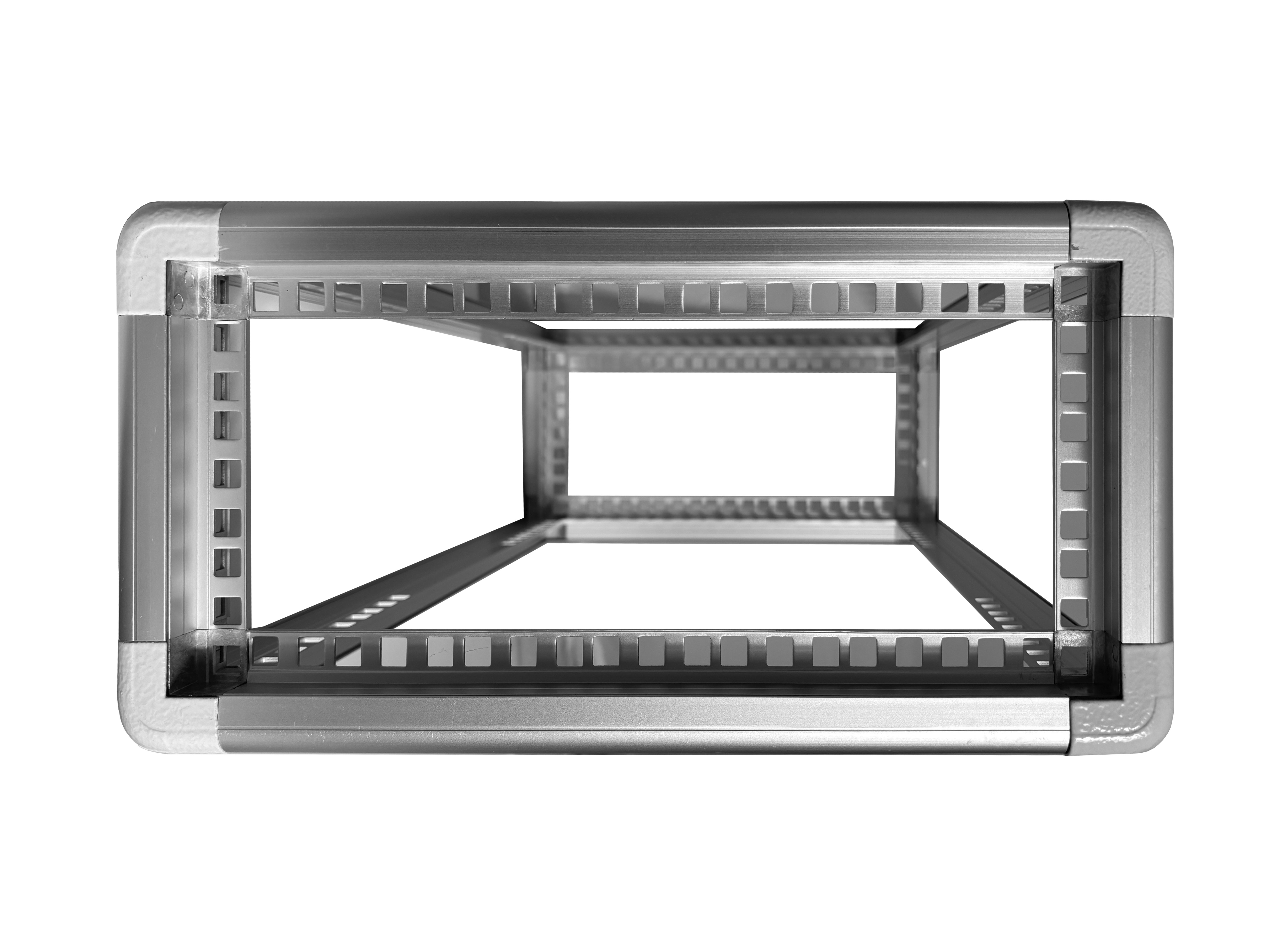 Telaio rack in alluminio 3U 174X525X436 mm