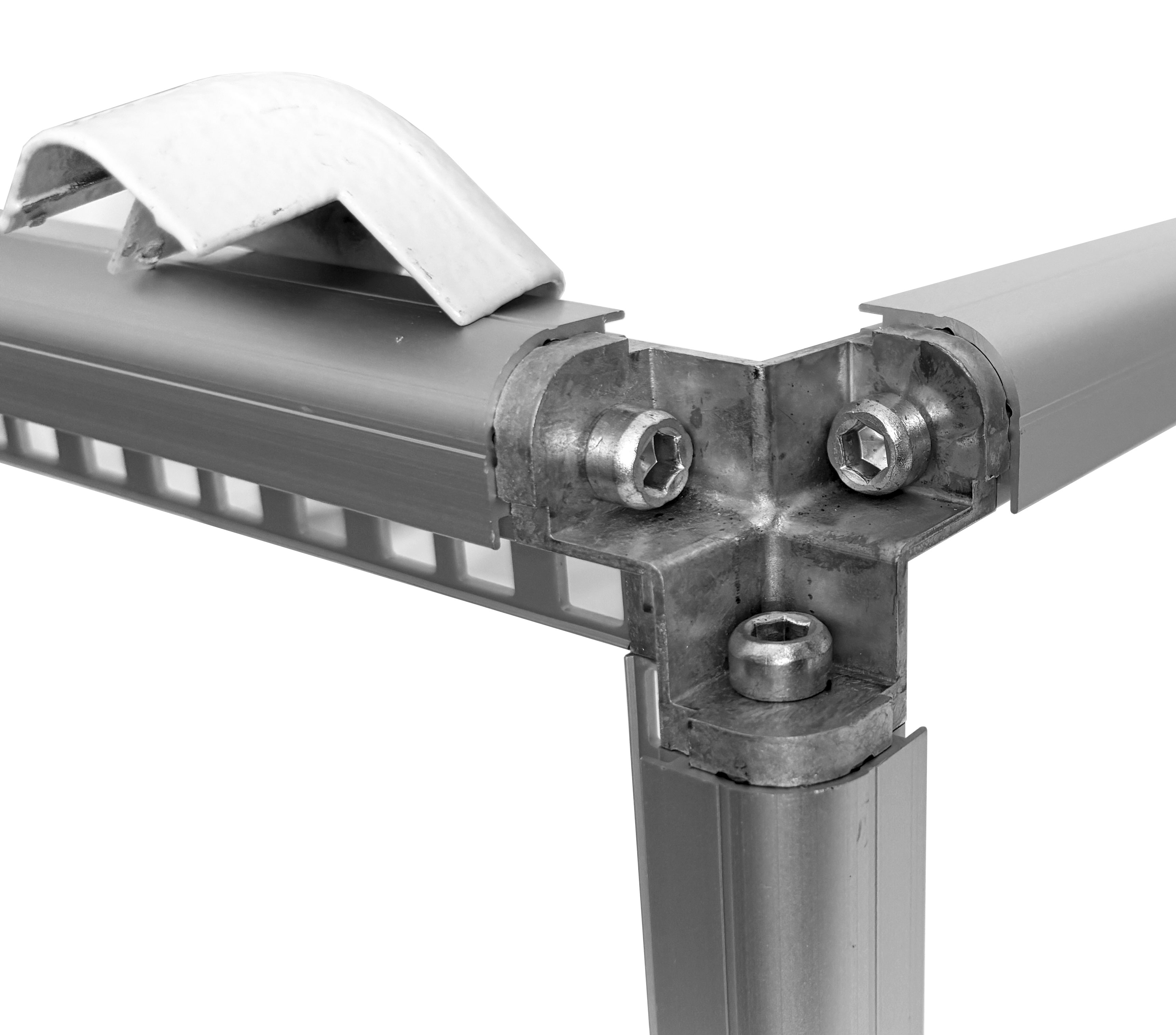 Telaio rack in alluminio 7U 352X525X259 mm