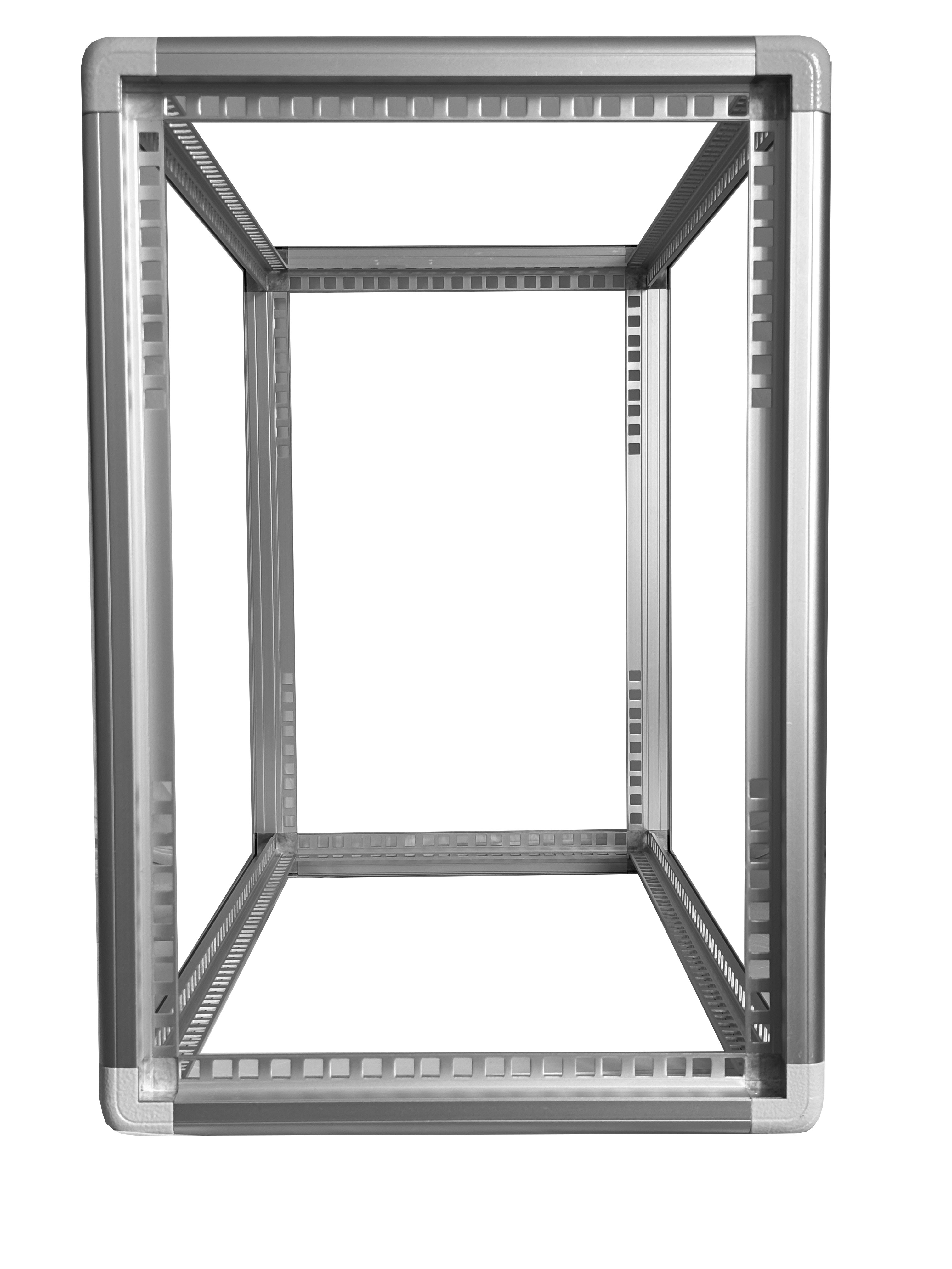 Telaio rack in alluminio 15U 707X525X259 mm