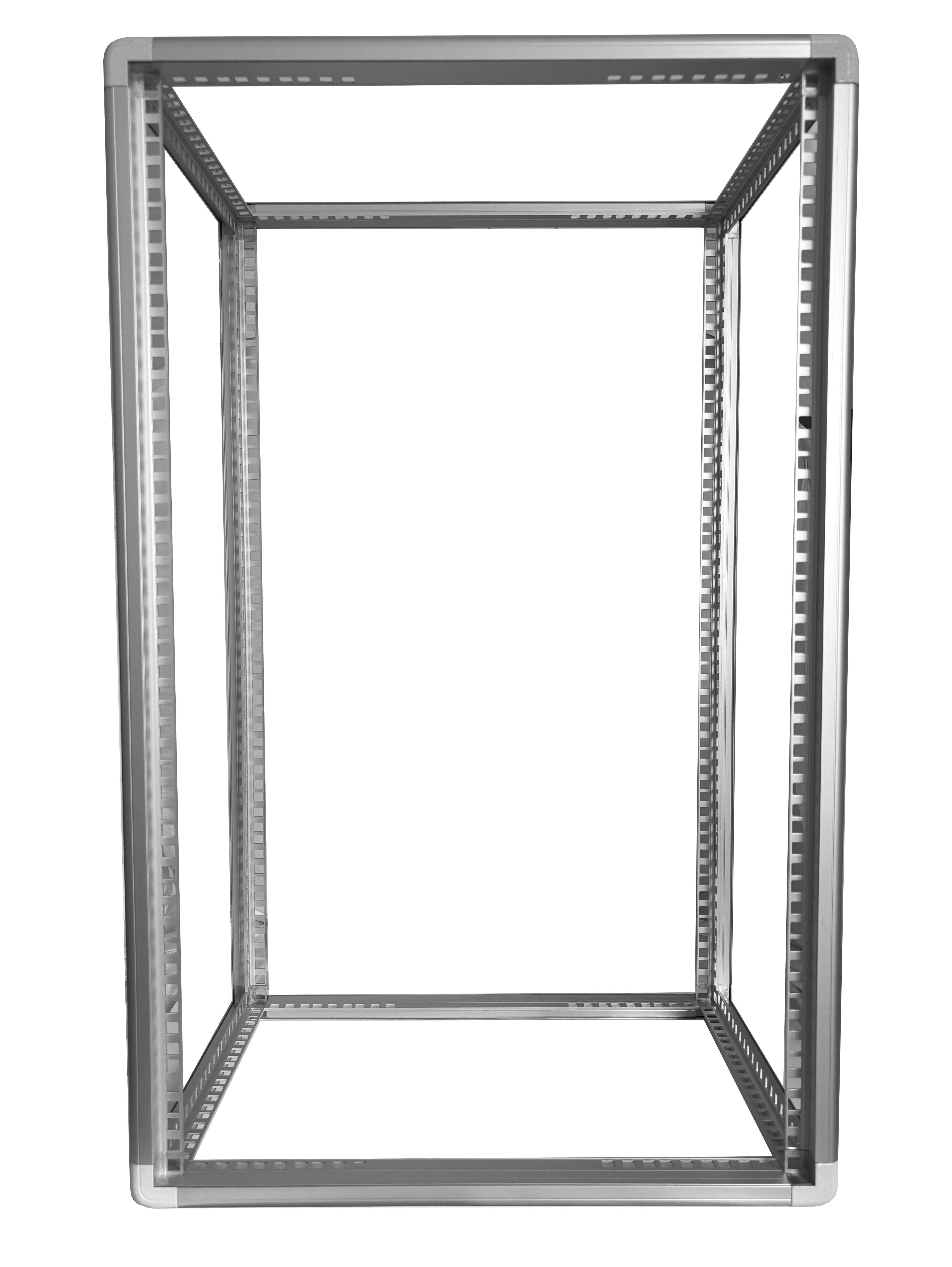 Telaio rack in alluminio 18U 841X525X614 mm