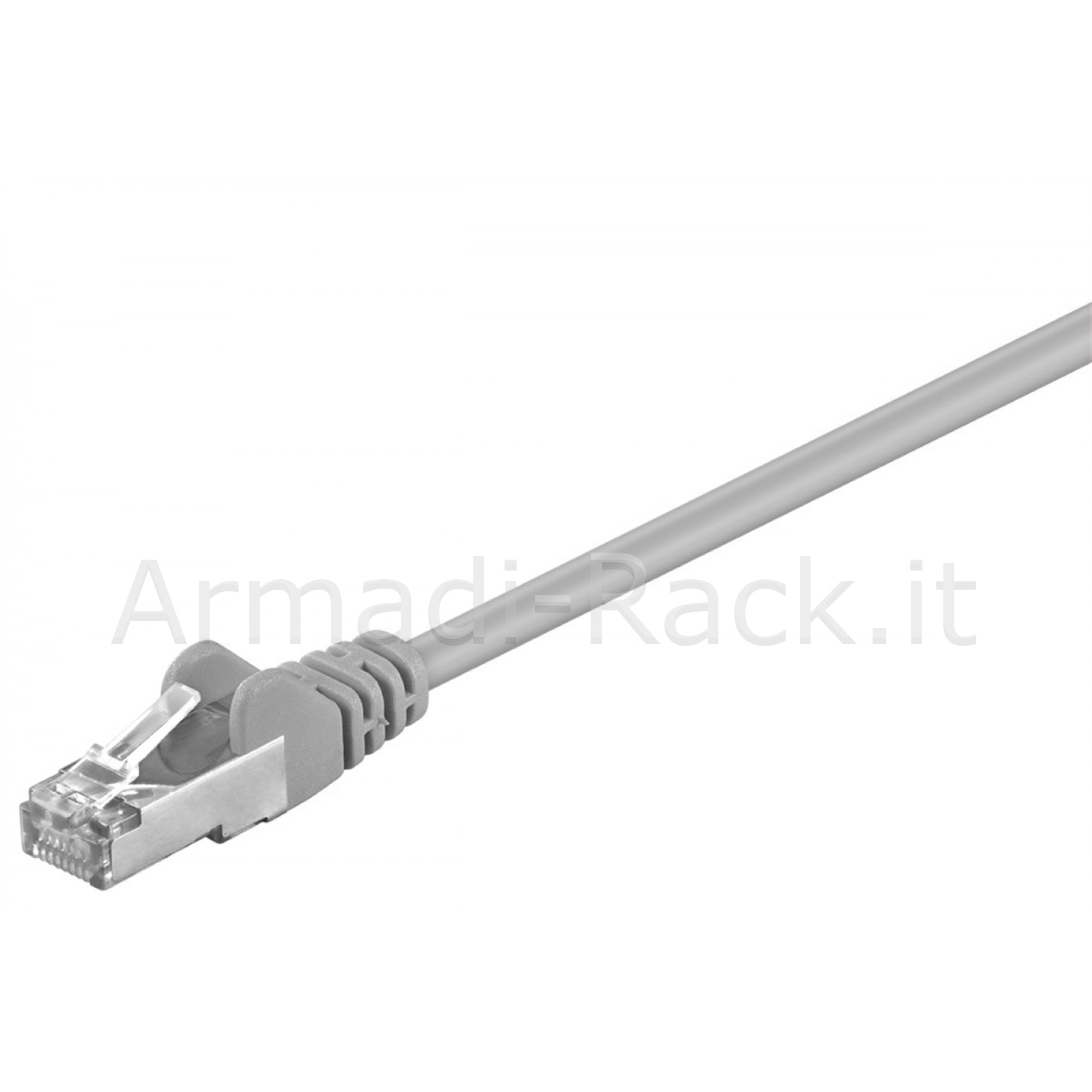Cavo di rete cat 5e schermato f/utp, 15mt grigio