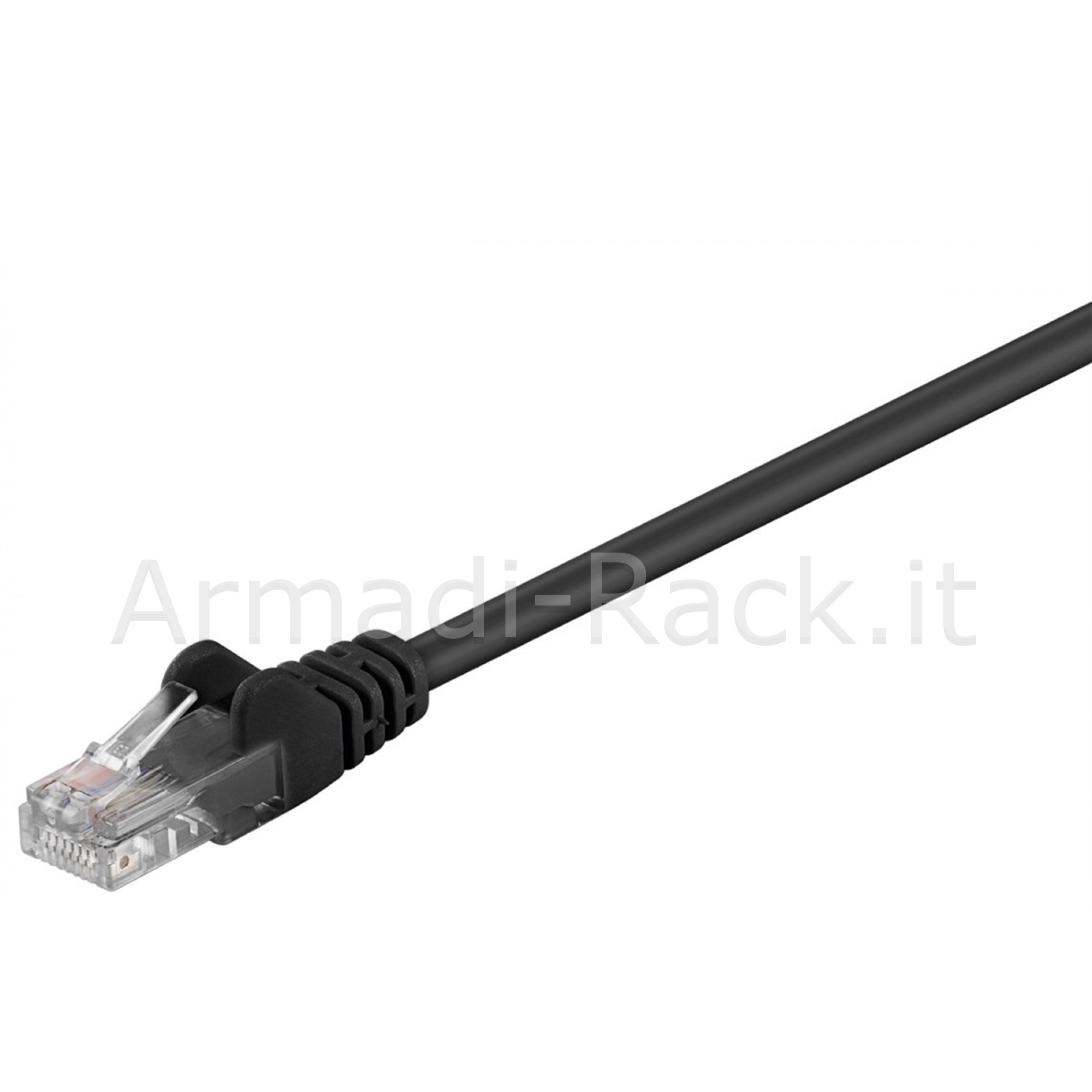 Cavo cat 5e u/utp, 10 mt nero