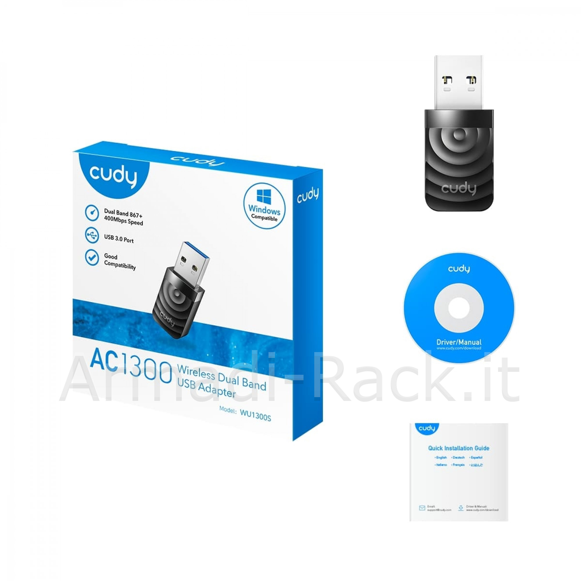 Adattatore usb wi-fi ac1300