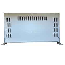 Custodia in alluminio anodizzato naturale standard 1 unità rack 19”, fondo e tetto isolati, larghezza 423mm, profondità 220mm,...