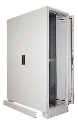 Armadio doppia porta cieca e doppio pannello posteriore, misure L=1200 x H=1800 x P=500