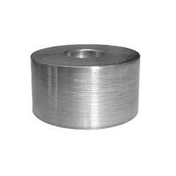 Canotto / rondella / distanziale in acciaio alto 20 mm diametro esterno 38 mm / interno 8-14 mm