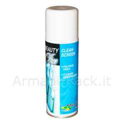 Spray clean screen schiuma antistatica per pulizia monitor lcd e parti ottiche 200ml