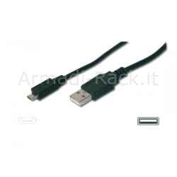 Cavo di Connessione Micro USB B - Lunghezza Mt. 1
