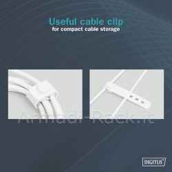 Cavo ricarica guaina silicone usb-a / usb-c 1m, usb 2.0, 60w, bianco