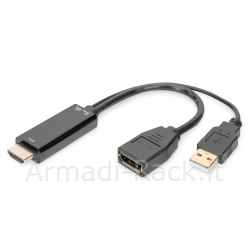 Digitus adattatore da 4k- hdmi a displayport