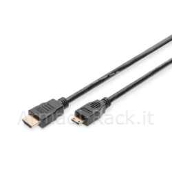 cavo hdmi - mini hdmi tipo "c" mt 2