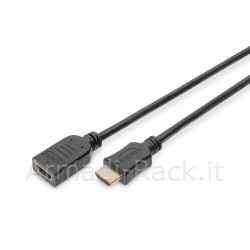 Cavo prolunga hdmi maschio/femmina mt 2