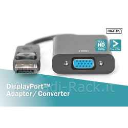 adattatore vga femmina - displayport maschio