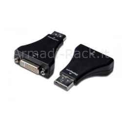 Adattatore da Porta Display Port, Dp Maschio a Dvi-I (24-5) Femmina