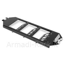 Frame per 9 Keystone Jack per Puk
