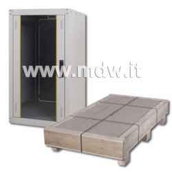 Armadio 22 Unita' Linea Eco da Assemblare (A)1200 x (L)600 x (P) 600 Mm. Grigio Chiaro Ral7035 (Dn-19 22U6/6-Ec)