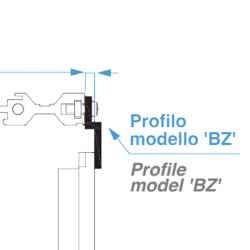 BZ-00-1 - Barra a "Z" NO FIL, varie lunghezze