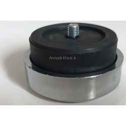 Kit 4 piedi anti vibrazioni in plastica (diametro esterno 43 mm) e gomma disaccoppiata (diametro 37 mm) altezza 21 mm, vite filetto M5...