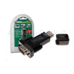 Adattatore da Pc USB 2.0 a Porta Seriale Rs232 9 Pin Maschio