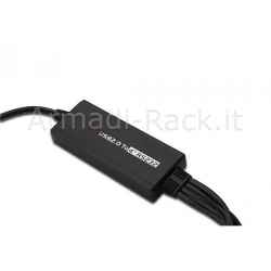 Cavo adattatore da usb 2.0 a 4 porte seriali 9 poli rs232