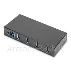 Digitus hub usb 3.0, 4 porte, industrial line