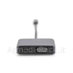 Digitus adattatore grafico usb-c™ 4k 2in1 mini displayport + vga