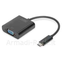 adattatore usb tipo-c a vga