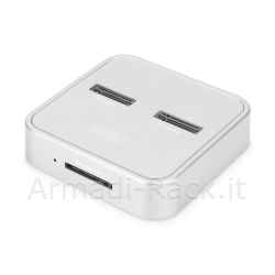 docking station ssd m.2 nvme + m.2 sata con lettore schede sd-express, usb-c™