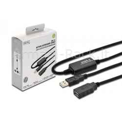 Estensore di linea usb 2.0 maschio/femmina con cavo da mt. 10