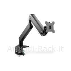 Digitus porta monitor universale singolo con molla a gas e montaggio a incastro