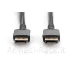 Digitus cavo di collegamento displayport 8k versione 1.4 mt 3