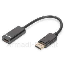 adattatore hdmi femmina - displayport maschio