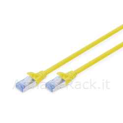 cavo rete cat 5e schermato sf/utp colore giallo mt 0,5