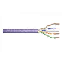 Matassa cavo solido lszh cat 6 u-utp 250 mhz in rame cpr: cca (en 50575) awg 23/1