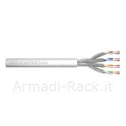 Cavo Flessibile Schermato F-Utp per Reti Categoria 6A in Rame Matassa Mt.100