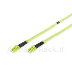 Cavo fibra ottica lc a lc multimode duplex 50/125 mt.1 om5