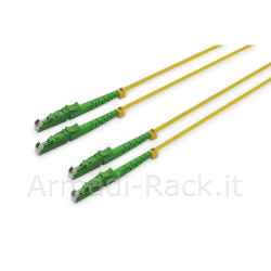 Cavo fibra ottica singlemode 9/125 lc/lc apc mt 1