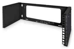 Box, supporto a parete, staffa per installazione di oggetti standard rack 19" altezza 4U