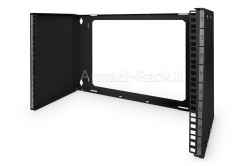 Box, supporto a parete, staffa per installazione di oggetti standard rack 19" altezza 8U