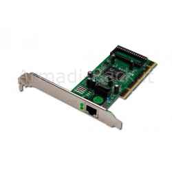 Scheda aggiuntiva di rete gigabit pci 10/100/1000 32 bit con bracket aggiuntivo low profile