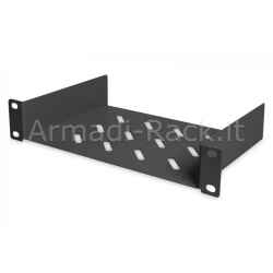Ripiano per armadio rack 10" 1 unita' profondo 200 mm colore nero digitus