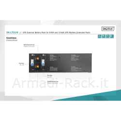 Digitus set di batterie per ups per dn170106 e dn170107 da 6kva e 10kva